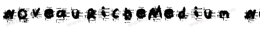 NoveauRicheMedium No字体转换
